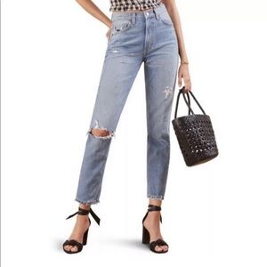 BNWT Reformation Julia Cigarette High Waist Jeans